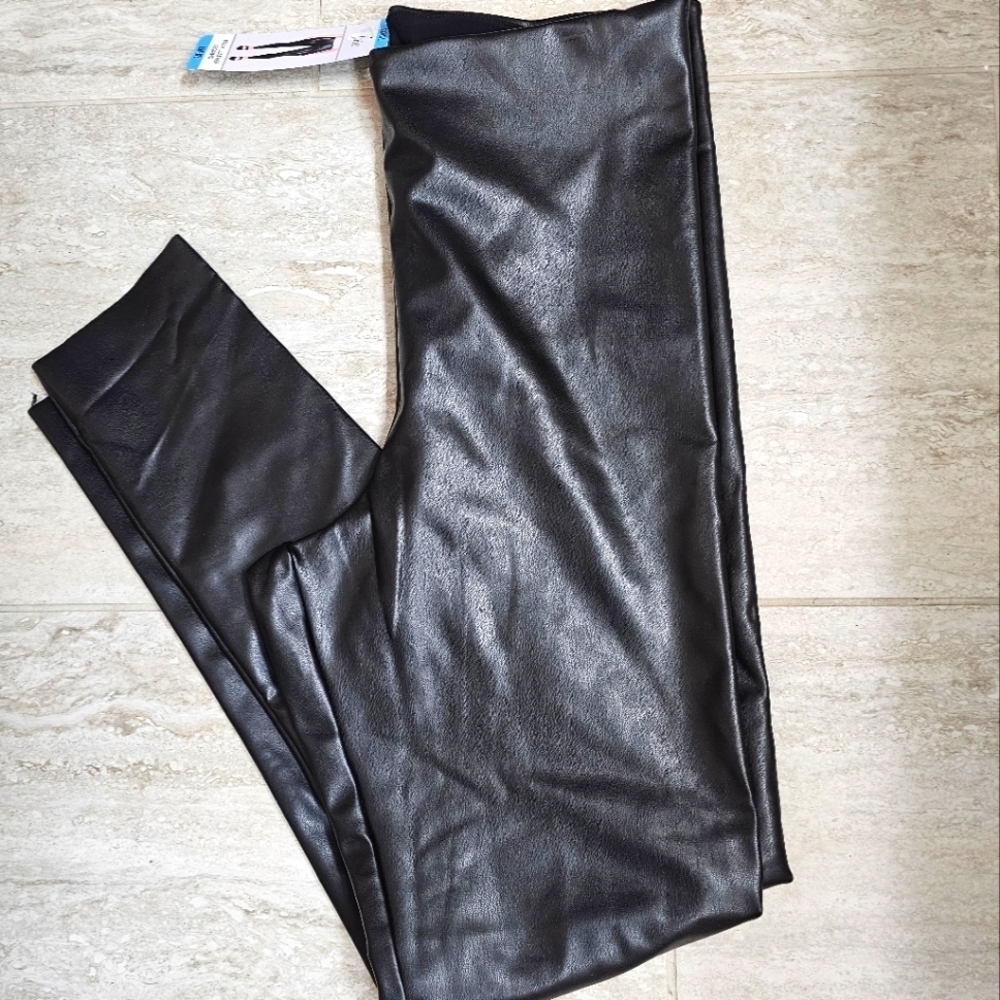 Joie Women's Faux Leather Leggings New with Tags sz large
